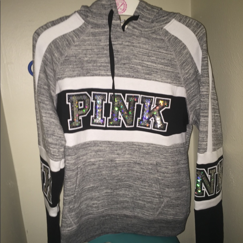 Pink hoodie
